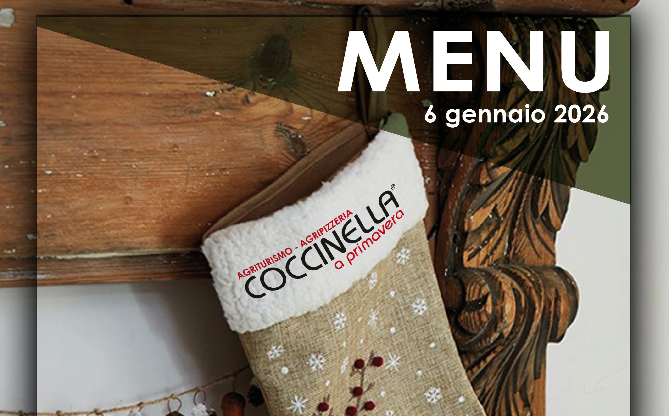 agriturismo coccinella menu 25 Dicembre 2021