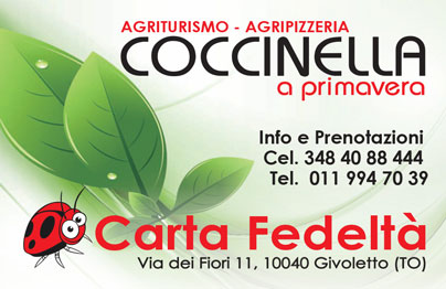 Home Agriturismo Agripizzeria Coccinella